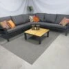 Te Velde Tuinmeubelen Jackson Aluminium Hoek-lounge Set 4 Delig