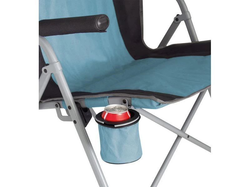 Eurotrail Vouwstoel Arras Staal Blauw-zwart - Afbeelding 4