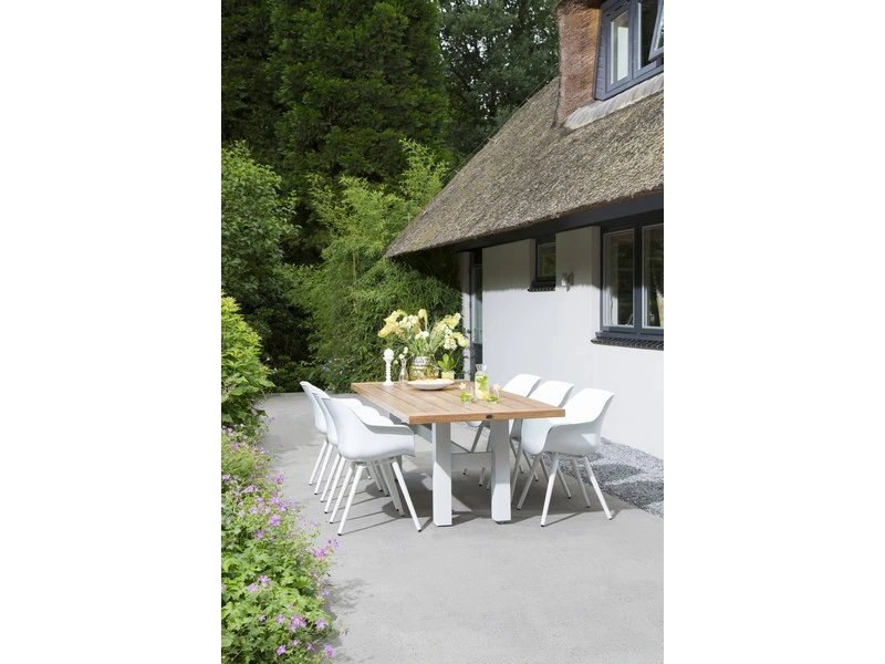 Hartman Tuinset Sophie Studio Wit Met Yasmani Tafel 240 - Afbeelding 2