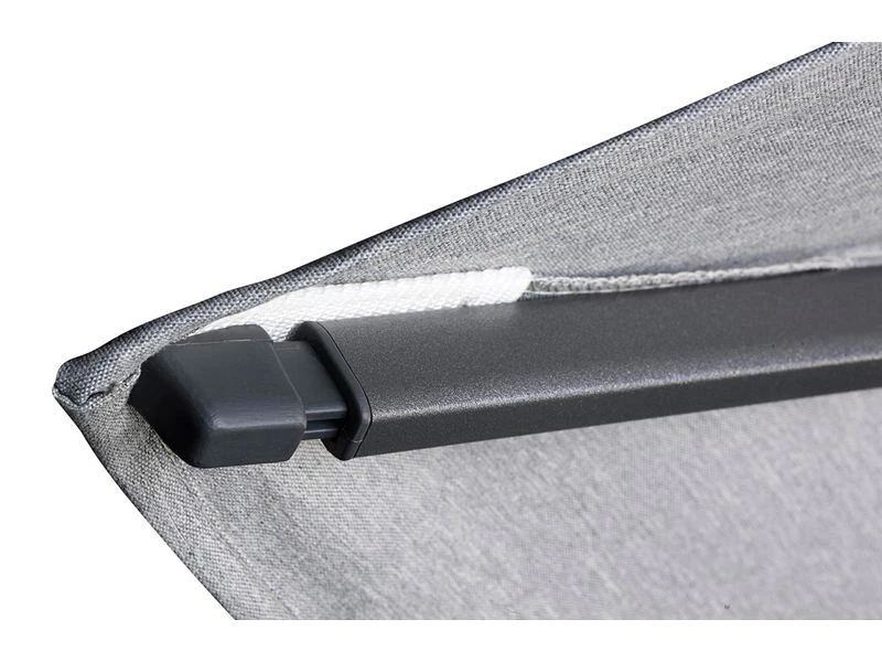 Platinum Zweefparasol Challenger T¹ Premium 4x3 Faded Black - Afbeelding 6