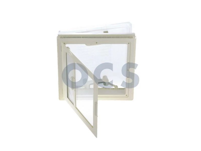 MPK Dakluik 40x40 Grijs Kader+Combirollo - Afbeelding 2