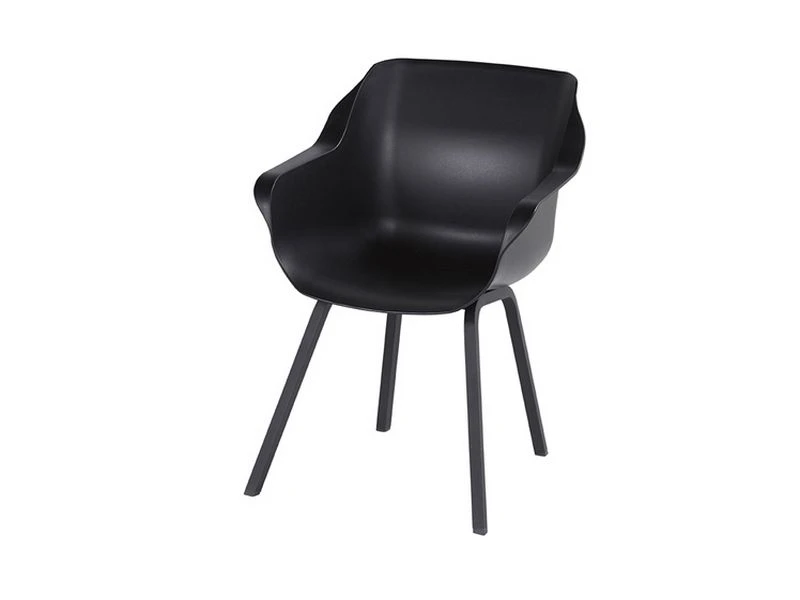 Hartman Tuinstoel Sophie Element Zwart - Afbeelding 2