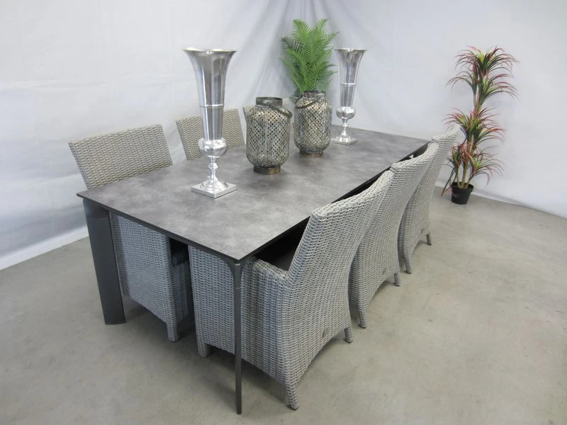 Te Velde Tuinmeubelen Amy Tuinstoel Met Kettler Diamond Hpl Tuintafel