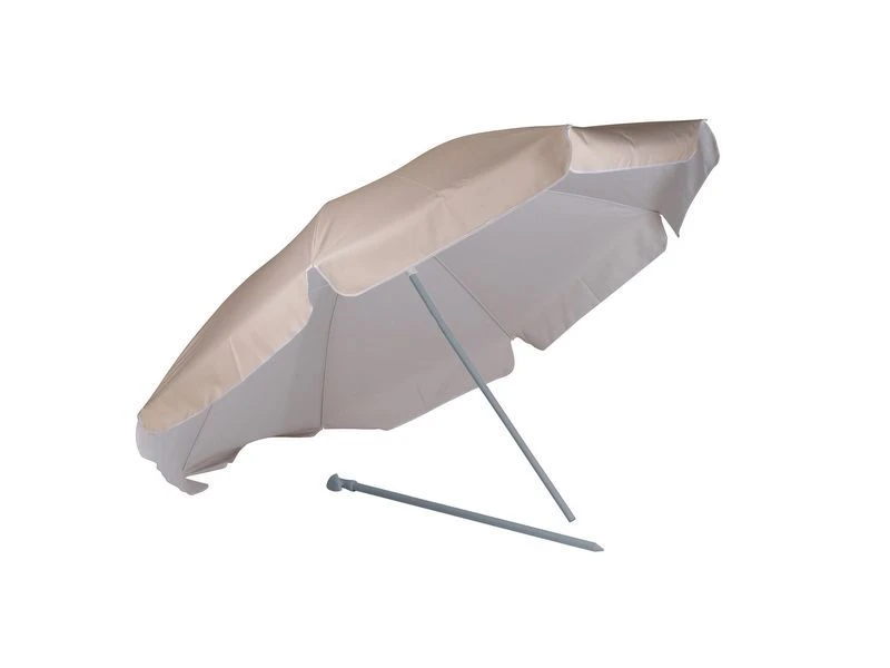 Bo-Camp Parasol Met Knikarm Ø 165 Cm Sand - Afbeelding 2