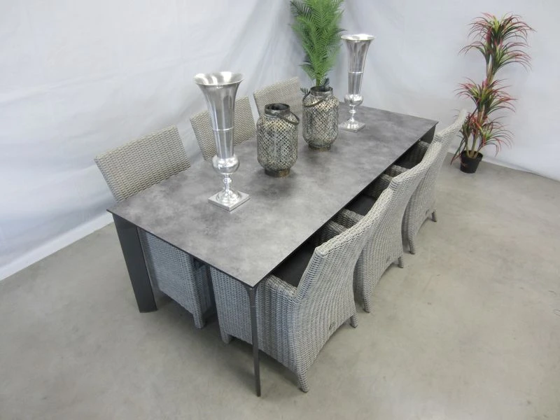 Te Velde Tuinmeubelen Amy Tuinstoel Met Kettler Diamond Hpl Tuintafel - Afbeelding 2