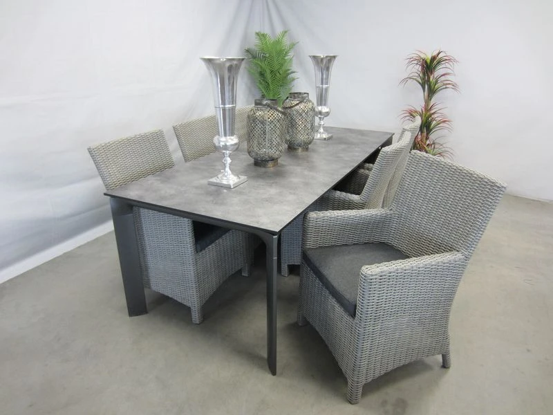 Te Velde Tuinmeubelen Amy Tuinstoel Met Kettler Diamond Hpl Tuintafel - Afbeelding 3