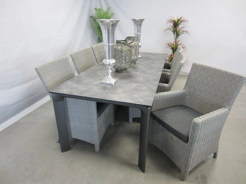 Te Velde Tuinmeubelen Amy Tuinstoel Met Kettler Diamond Hpl Tuintafel - Afbeelding 4