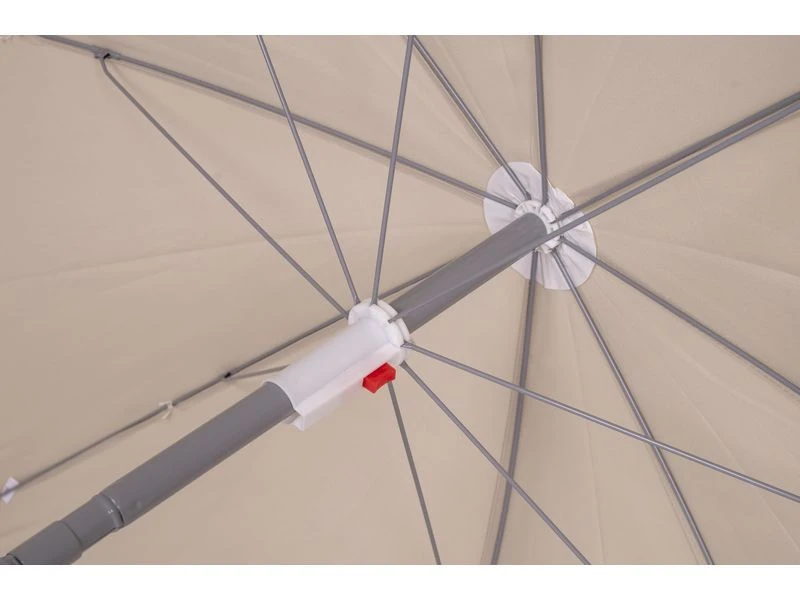 Bo-Camp Parasol Met Knikarm Ø 165 Cm Sand - Afbeelding 6