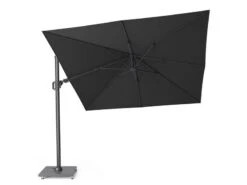 Platinum Zweefparasol Challenger T² Premium 3x3 Faded Black