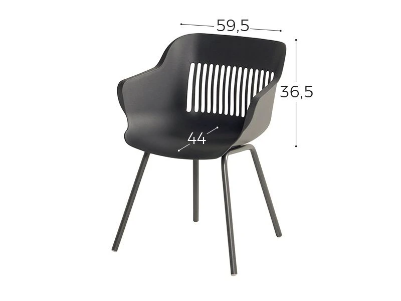 Hartman Tuinset Jill Element Xerix Met Canterbury Tafel 247 - Afbeelding 3