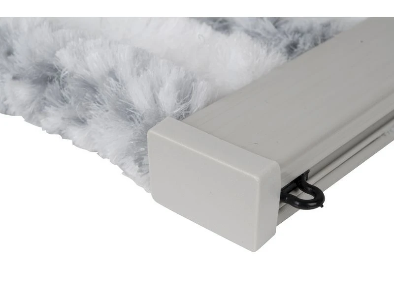 Arisol Vliegengordijn 'Kattenstaart' Grijs-wit-antraciet - Afbeelding 3