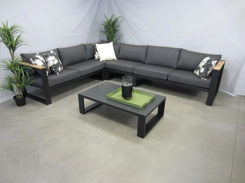 Te Velde Tuinmeubelen Merino Hoeklounge Set 5 Delig