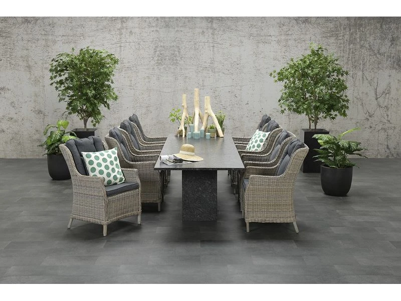 Garden Impressions Studio 20 Natuurstenen Tafel Viking 300 - Afbeelding 4