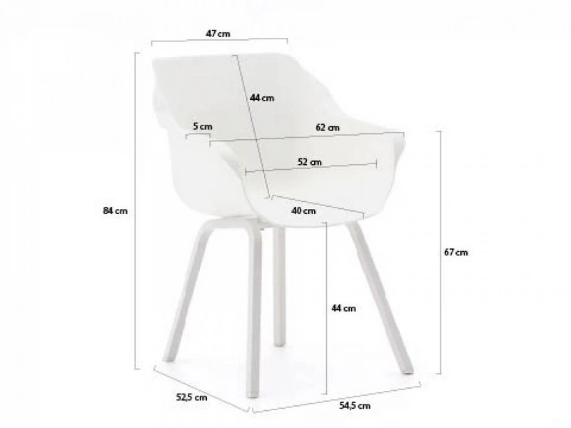 Hartman Tuinstoel Sophie Element Xerix - Afbeelding 6