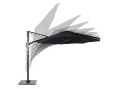 Garden Impressions Zweefparasol Hawaii 3,5 Mtr Zwart