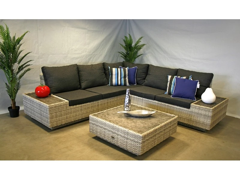 Te Velde Tuinmeubelen Nogaro Hoek Lounge Set - Afbeelding 2