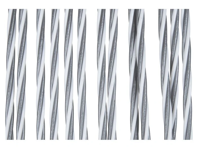 Arisol Vliegengordijn String Grijs-wit - Afbeelding 3