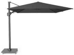 Platinum Zweefparasol Challenger T² Premium 3,5 X 2,6 Faded Black