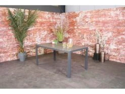 Sensline Jersey Tuintafel Polywood 160 Antraciet