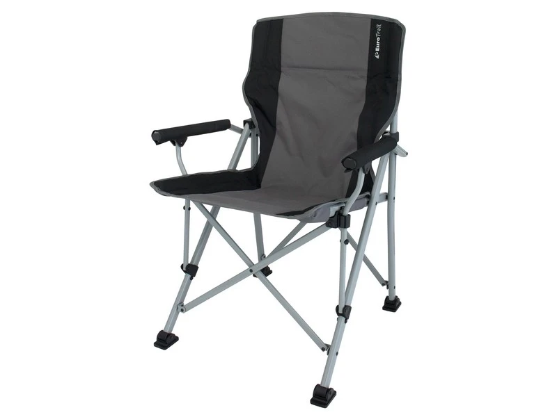 Eurotrail Vouwstoel Bolzano Grijs-Zwart