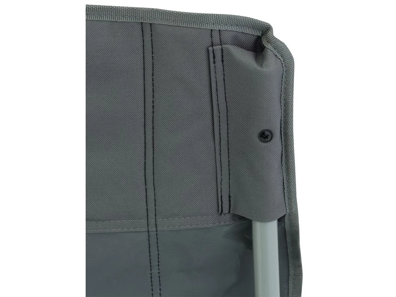 Eurotrail Vouwstoel Bolzano Grijs-Zwart - Afbeelding 3