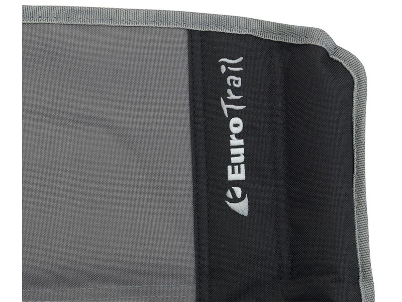 Eurotrail Vouwstoel Bolzano Grijs-Zwart - Afbeelding 5