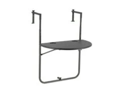 Gimeg Livin Outdoor Balkontafel Halfrond Antraciet