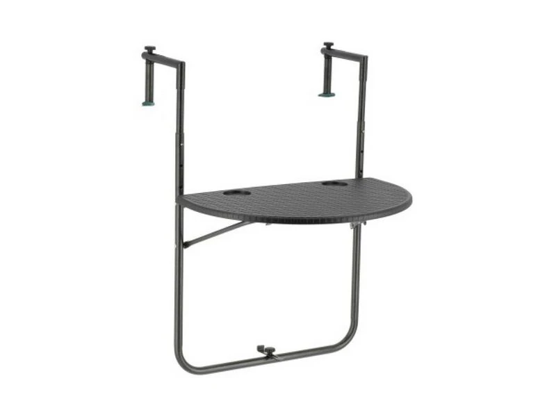 Gimeg Livin Outdoor Balkontafel Halfrond Antraciet
