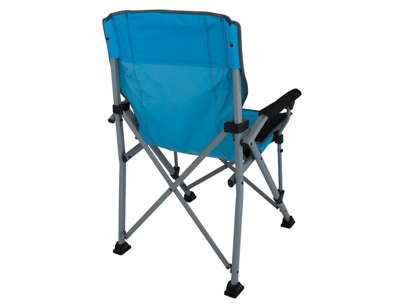 Eurotrail Vouwstoel Bolzano Azure-Zwart - Afbeelding 2