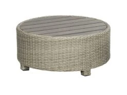 Beach7 Birdwood Footstool Tafel Rond Cloudy Grey