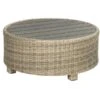 Beach7 Birdwood Footstool Tafel Rond Corn