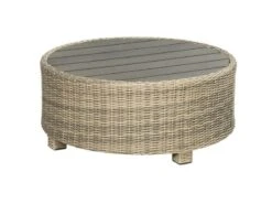 Beach7 Birdwood Footstool Tafel Rond Corn