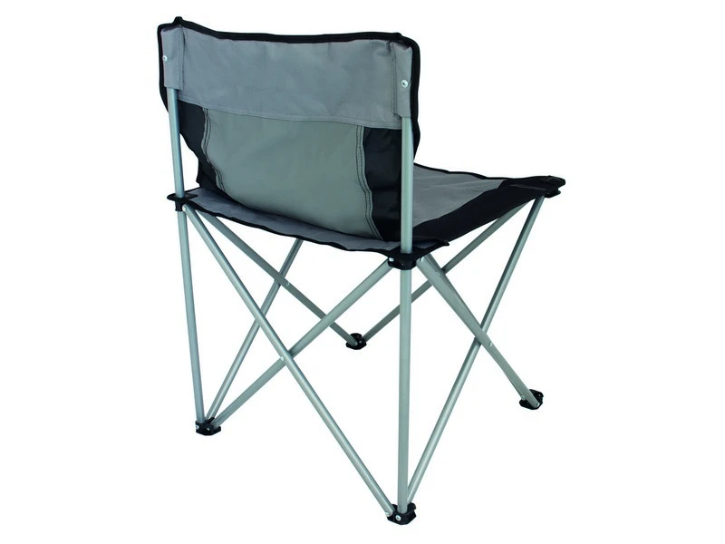 Eurotrail Vouwstoel Tilac Staal Grijs-Zwart - Afbeelding 2
