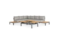Suns Memphis Platform Teak Lounge Set XL Rechts