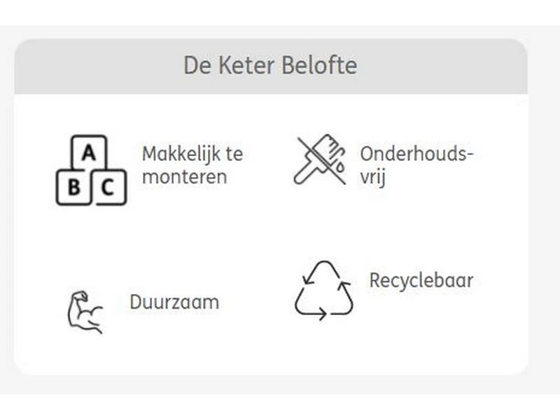 Keter Opbergbox Kussenkist Ontario - Afbeelding 6