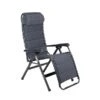 Crespo Kampeer Relaxstoel Ap-232 Air-deluxe Grijs Kleur 86