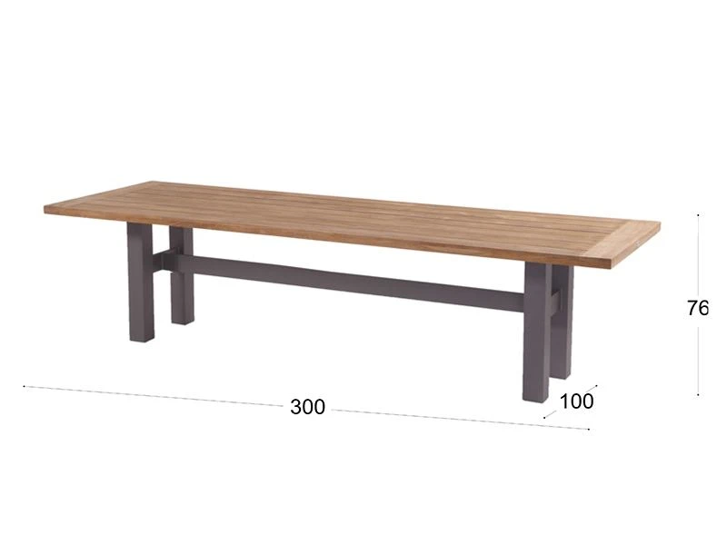 Hartman Yasmani Tuintafel 300 - Afbeelding 2