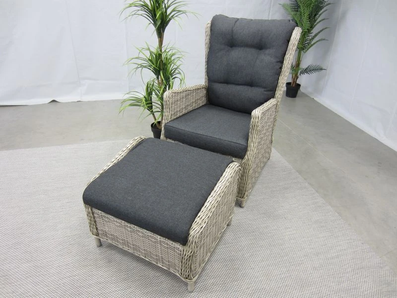 Te Velde Tuinmeubelen Bombay Verstelbare Tuin-loungestoel - Afbeelding 2