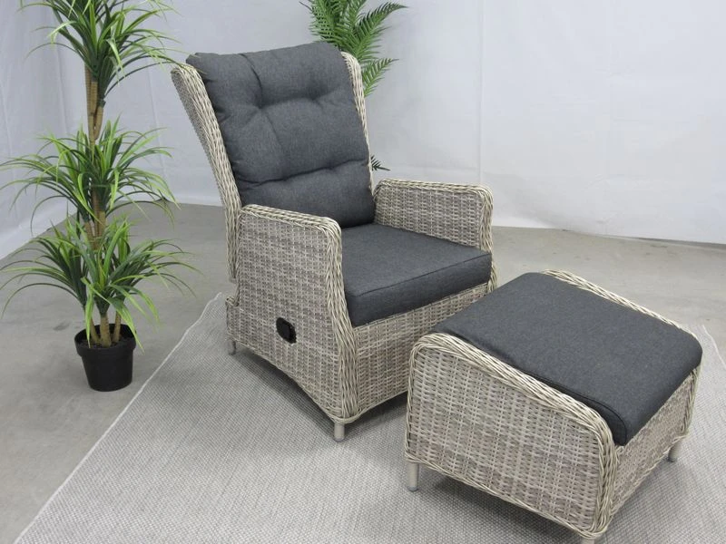 Te Velde Tuinmeubelen Bombay Verstelbare Tuin-loungestoel - Afbeelding 5