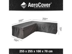 Platinum AeroCover Loungesethoes Hoekset L 255