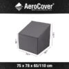 Platinum Aerocover Loungestoelhoes Hoge Rug Xl 75x78x65/110