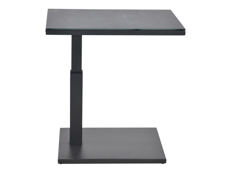 Lesli Living Bijzettafel Verstelbaar Bandol Negro - Afbeelding 2