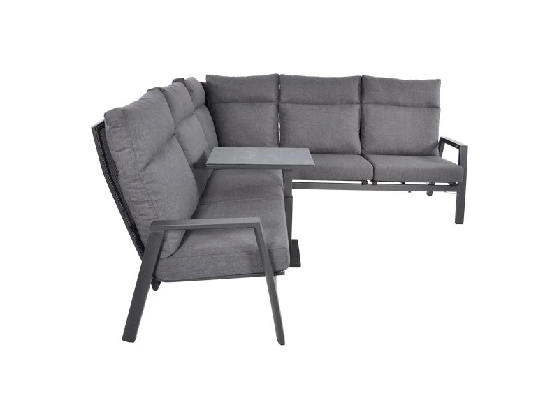 Lesli Living Bijzettafel Verstelbaar Bandol Negro - Afbeelding 4