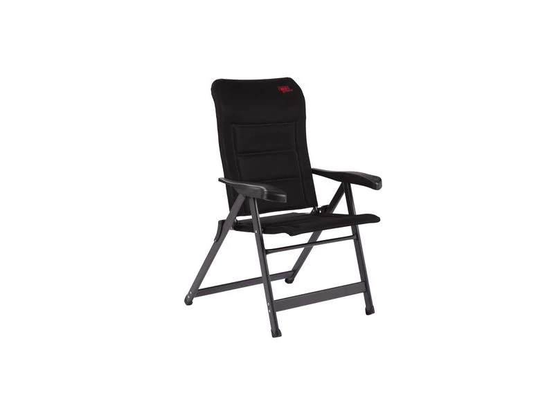 Crespo Kampeer Standen Stoel Ap-235 Air-deluxe Zwart Kleur 80