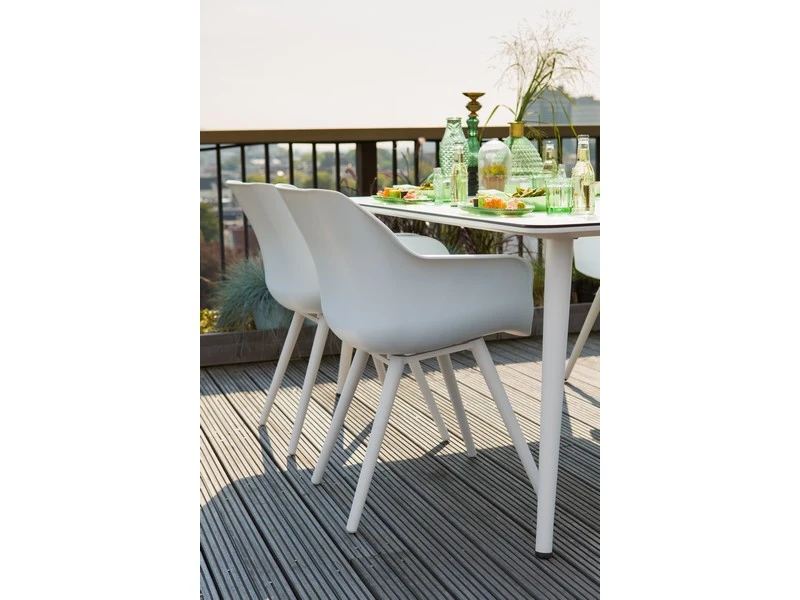 Hartman Tuinset Sophie Studio Wit Met Sophie Tafel 170 - Afbeelding 5