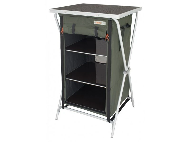 Eurotrail Opb.Kast Aubenas Klapkast Antraciet