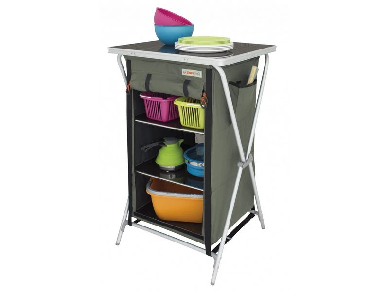 Eurotrail Opb.Kast Aubenas Klapkast Antraciet - Afbeelding 2