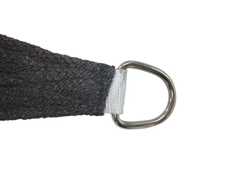 Bo Camp Schaduwdoek Ruit Antraciet - Afbeelding 4