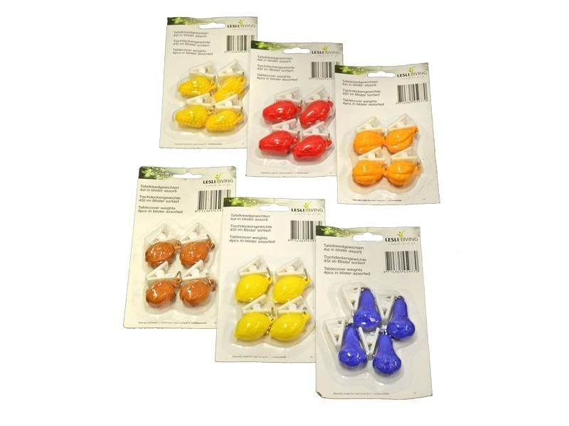 Lesli Tafelkleedgewichten Fruit