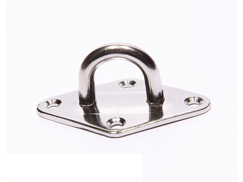 Nesling M8 Plaat Met Oog, RVS